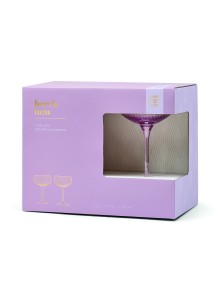 Комплект чаши за коктейл The Lou Coupe - люляк